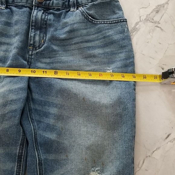 FP Women's Distressed Denim Capri Jeans, Cut-Offs, Frayed Hem - Picture 15 of 16